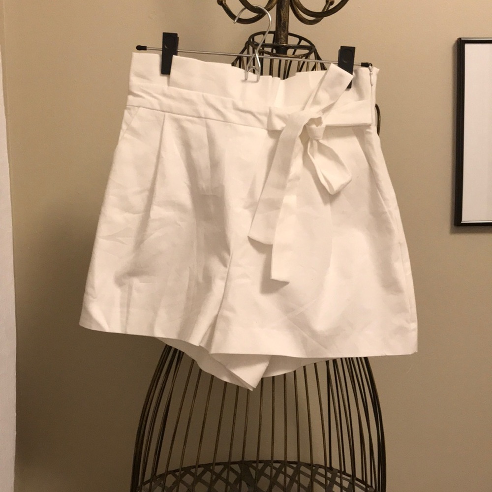 White Shorts
